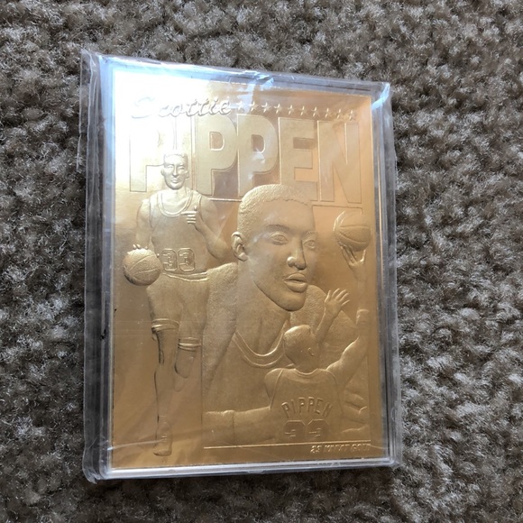 1995 Classic Scottie Pippen 23 Karat Gold Card - Picture 8 of 8